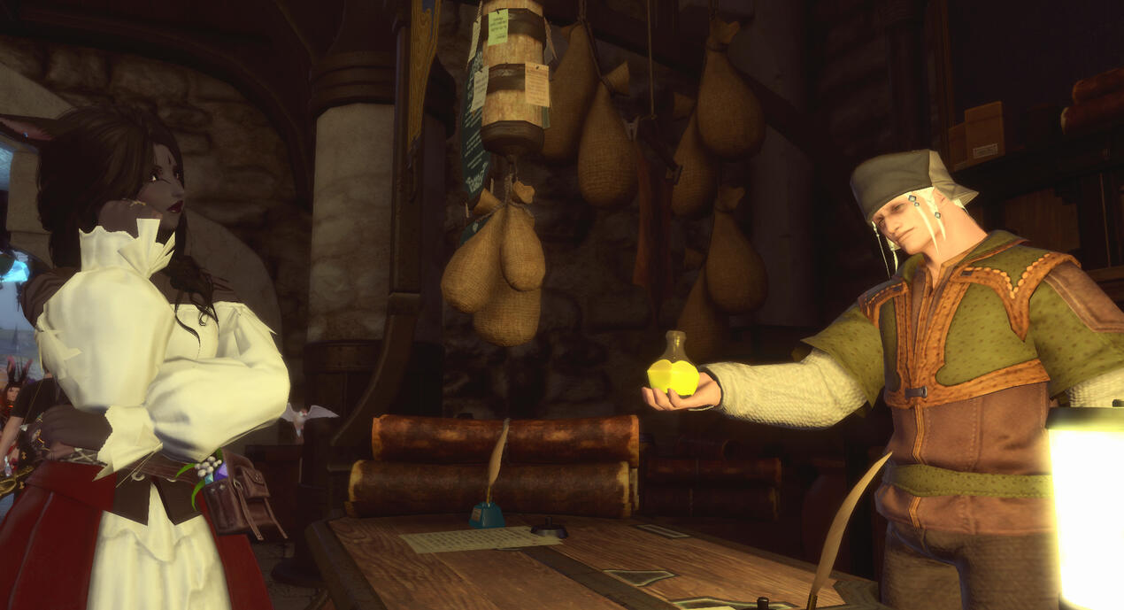 Limsa Merchants... Shady?